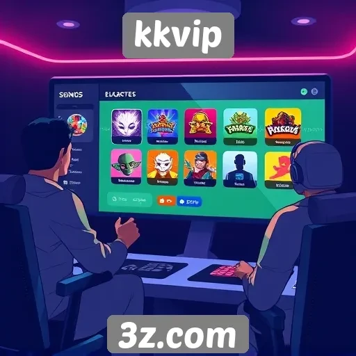 Avaliação da interface do usuário no kkvip